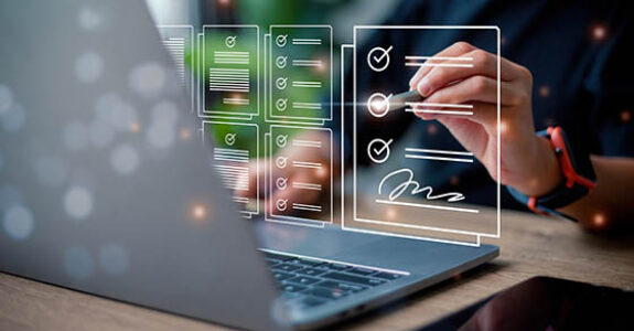 Online,Business,Contract,Electronic,Signature,,E-signing,,Digital,Document,Management,,Paperless